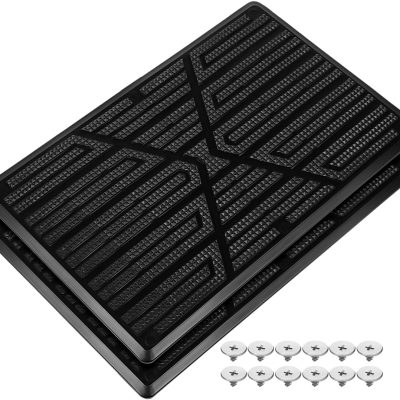 2-Pack Car Floor Mat Heel Pad, Universal Anti-Skid Rubber Heel Scuff Plate, Auto Home Carpet Protector Patch for Driver Side Gas Pedal Foot Rest