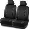 Seat Covers,Universal Fit for Most Cars,Trucks,SUVs,Black | Technology,Waterproof Car Seat Covers Front Seats,Airbag Compatible,Car Seat Covers